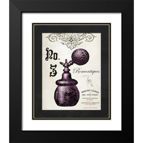 French Perfume 3 Black Modern Wood Framed Art Print with Double Matting by Babbit, Gwendolyn