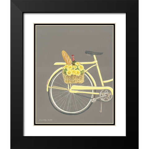 Bicycle I Black Modern Wood Framed Art Print with Double Matting by Babbit, Gwendolyn