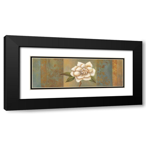 Magnolia Branch I Black Modern Wood Framed Art Print with Double Matting by Belamar, Ella