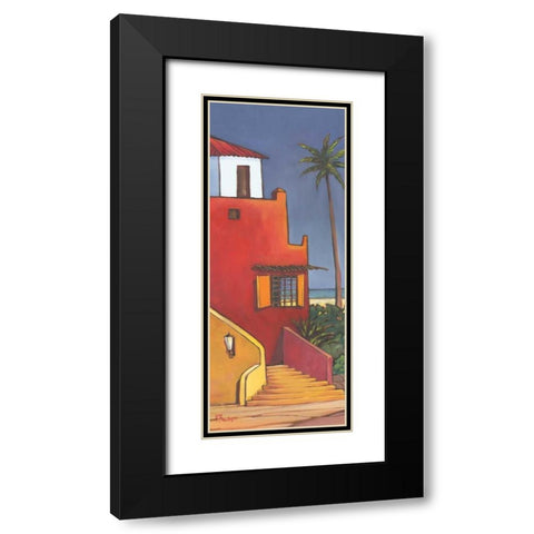 Casita I Black Modern Wood Framed Art Print with Double Matting by Brent, Paul