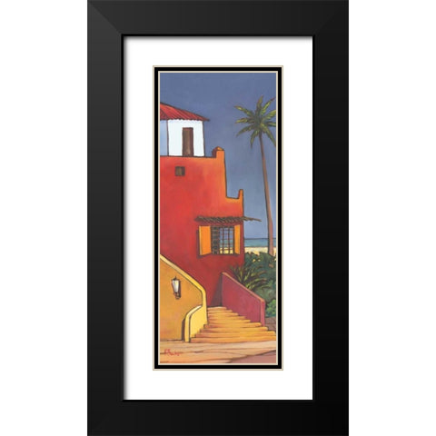 Casita I Black Modern Wood Framed Art Print with Double Matting by Brent, Paul