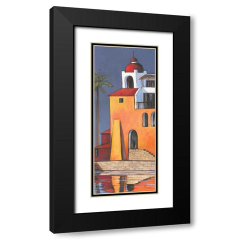 Casita II Black Modern Wood Framed Art Print with Double Matting by Brent, Paul