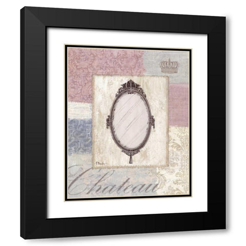 Boutique de Paris I Black Modern Wood Framed Art Print with Double Matting by Brent, Paul