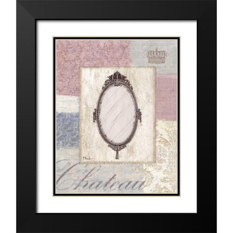 Boutique de Paris I Black Modern Wood Framed Art Print with Double Matting by Brent, Paul