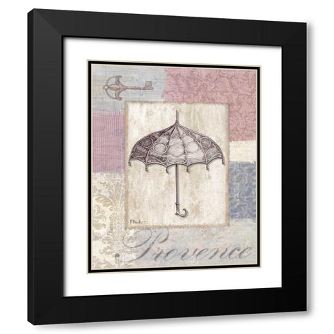 Boutique de Paris IV Black Modern Wood Framed Art Print with Double Matting by Brent, Paul