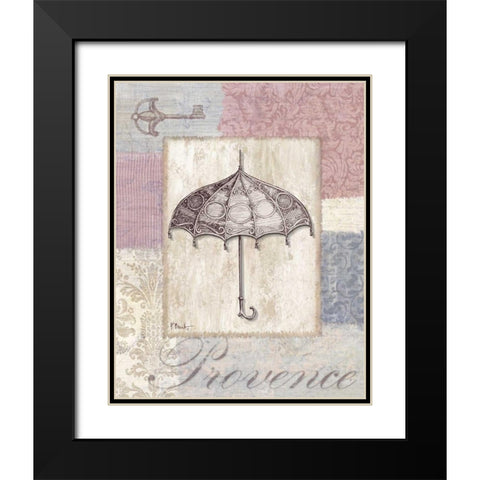 Boutique de Paris IV Black Modern Wood Framed Art Print with Double Matting by Brent, Paul