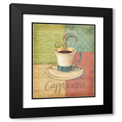 Quattro Coffee I Black Modern Wood Framed Art Print with Double Matting by Brent, Paul