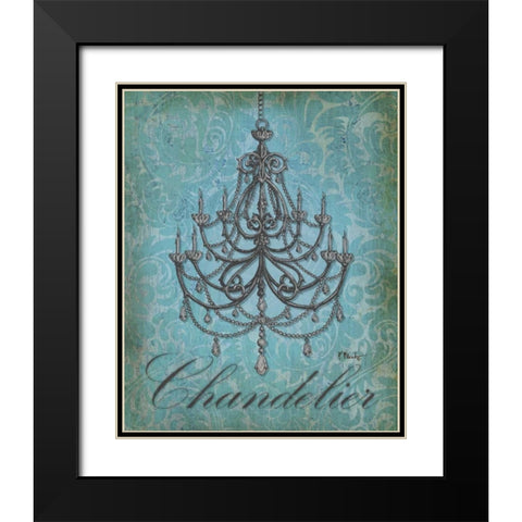 Parisian Market II Black Modern Wood Framed Art Print with Double Matting by Brent, Paul