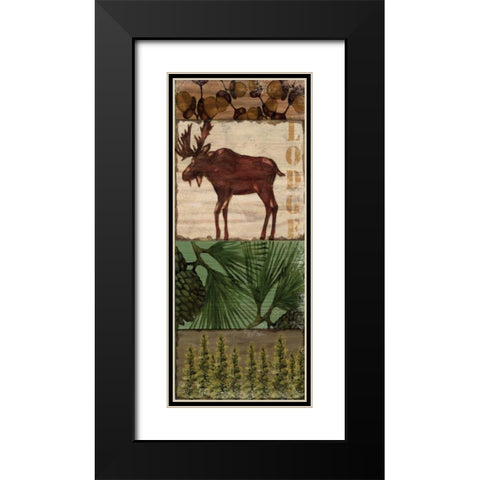 Nature Trail III Black Modern Wood Framed Art Print with Double Matting by Brent, Paul