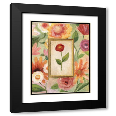 Sweet Romance III Black Modern Wood Framed Art Print with Double Matting by Brissonnet, Daphne
