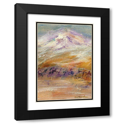 Montana II Black Modern Wood Framed Art Print with Double Matting by Dilbeck, Nikki