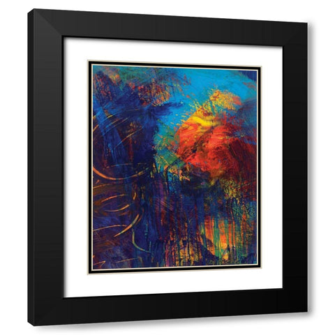 Red Swings By I Black Modern Wood Framed Art Print with Double Matting by Dilbeck, Nikki