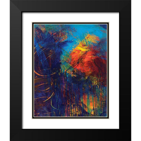 Red Swings By I Black Modern Wood Framed Art Print with Double Matting by Dilbeck, Nikki