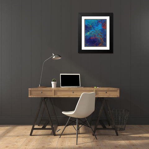 Red Swings By III Black Modern Wood Framed Art Print with Double Matting by Dilbeck, Nikki