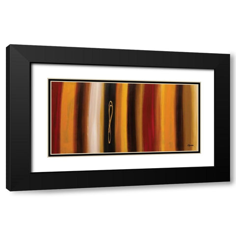 Golden Hour Black Modern Wood Framed Art Print with Double Matting by Guedez, Carmen