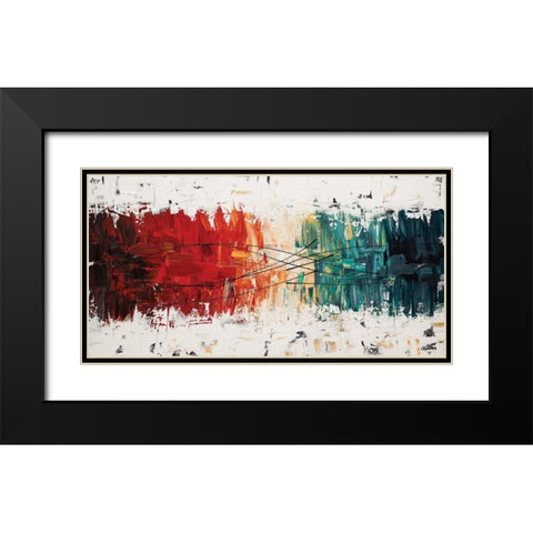 Crystal Clear I Black Modern Wood Framed Art Print with Double Matting by Guedez, Carmen