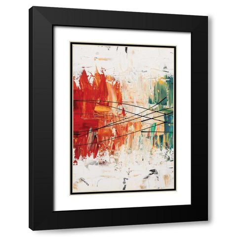Crystal Clear III Black Modern Wood Framed Art Print with Double Matting by Guedez, Carmen