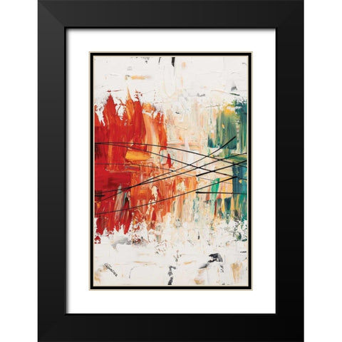 Crystal Clear III Black Modern Wood Framed Art Print with Double Matting by Guedez, Carmen