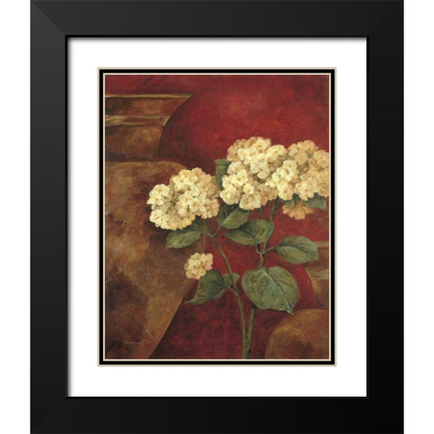 Tuscan Summer II Black Modern Wood Framed Art Print with Double Matting by Gladding, Pamela
