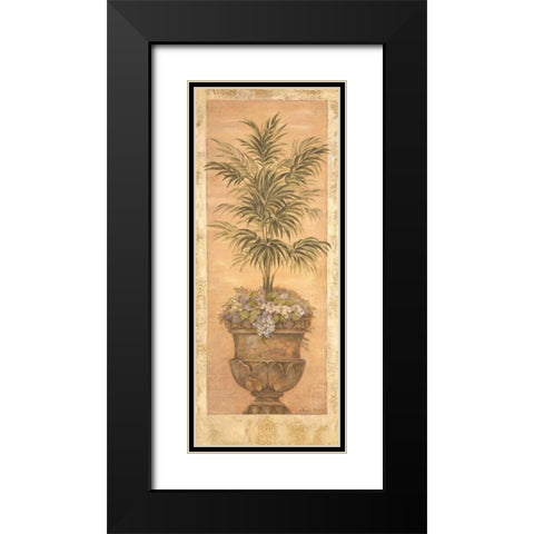 Parlor Palm III Black Modern Wood Framed Art Print with Double Matting by Gladding, Pamela