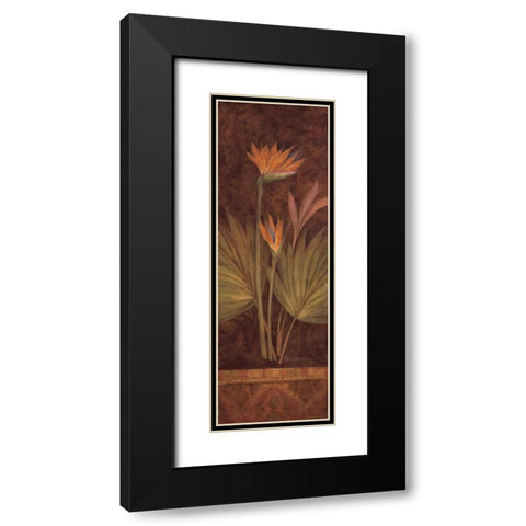 Silk Road Passage II Black Modern Wood Framed Art Print with Double Matting by Gladding, Pamela