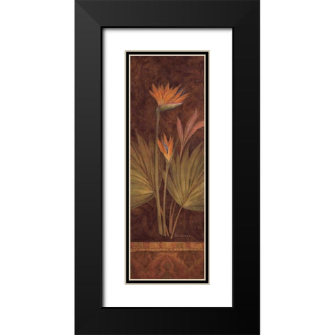 Silk Road Passage II Black Modern Wood Framed Art Print with Double Matting by Gladding, Pamela