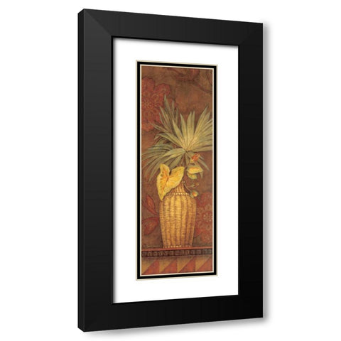Cayo Largo II Black Modern Wood Framed Art Print with Double Matting by Gladding, Pamela