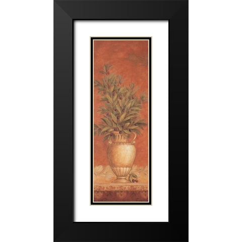 Tuscan Reverie I Black Modern Wood Framed Art Print with Double Matting by Gladding, Pamela