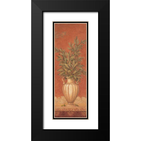 Tuscan Reverie II Black Modern Wood Framed Art Print with Double Matting by Gladding, Pamela
