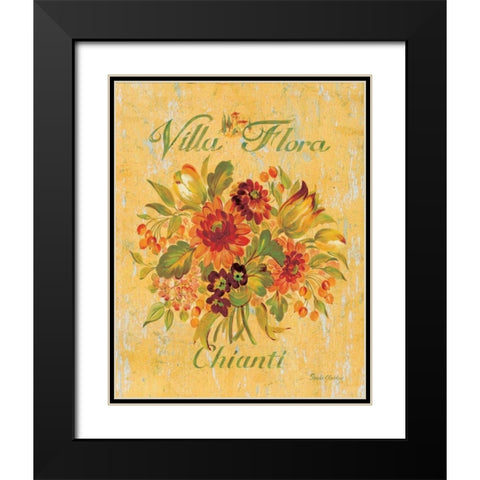 Chianti Black Modern Wood Framed Art Print with Double Matting by Gladding, Pamela
