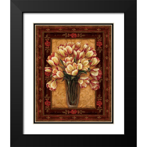 View From Pompeii II Black Modern Wood Framed Art Print with Double Matting by Gladding, Pamela