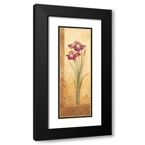 Grandiflora I Black Modern Wood Framed Art Print with Double Matting by Gladding, Pamela