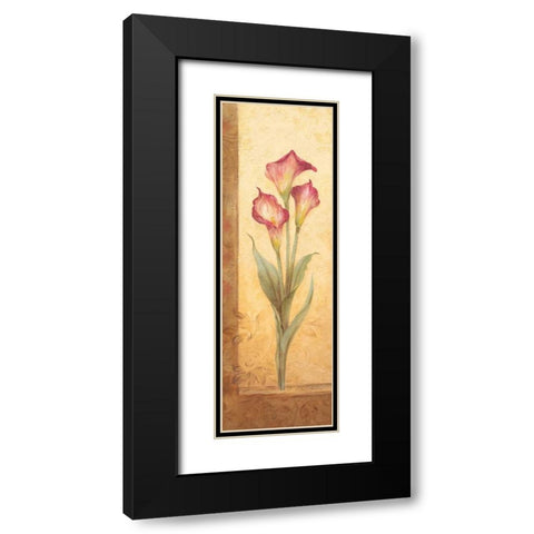 Grandiflora III Black Modern Wood Framed Art Print with Double Matting by Gladding, Pamela