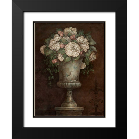 Gramercy Park Black Modern Wood Framed Art Print with Double Matting by Gladding, Pamela
