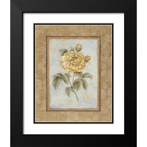 Junes Promise II Black Modern Wood Framed Art Print with Double Matting by Gladding, Pamela