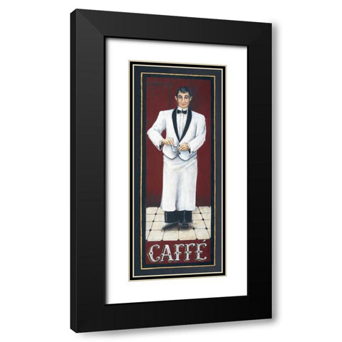 Caffe Black Modern Wood Framed Art Print with Double Matting by Gorham, Gregory