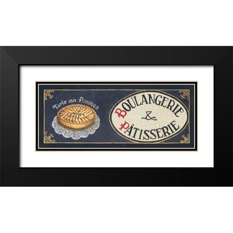 Tarte Black Modern Wood Framed Art Print with Double Matting by Gorham, Gregory