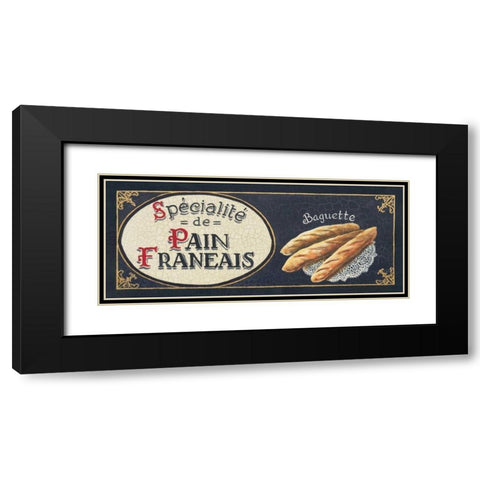 Baguette Black Modern Wood Framed Art Print with Double Matting by Gorham, Gregory