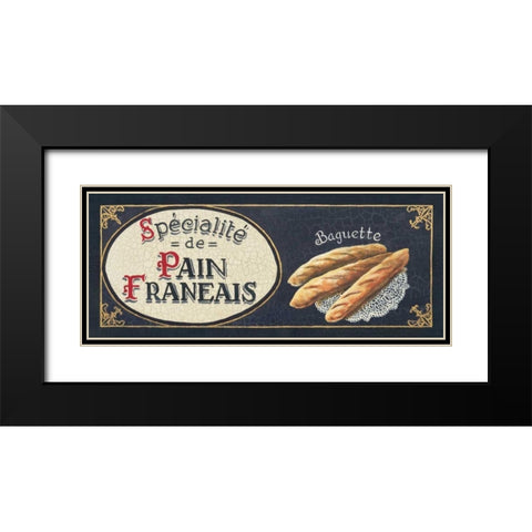 Baguette Black Modern Wood Framed Art Print with Double Matting by Gorham, Gregory