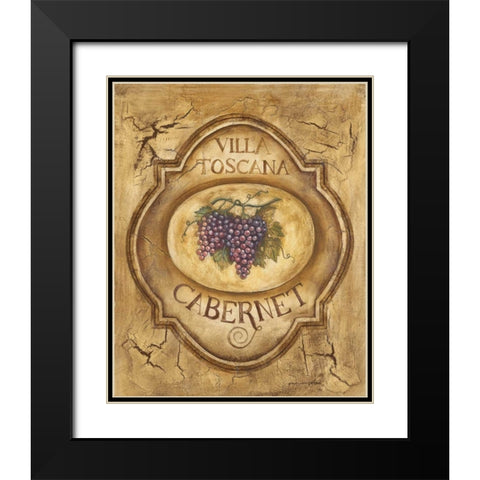Cabernet Black Modern Wood Framed Art Print with Double Matting by Gorham, Gregory