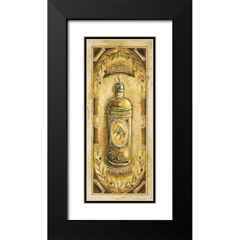 Olive Oil - Oregano Black Modern Wood Framed Art Print with Double Matting by Gorham, Gregory