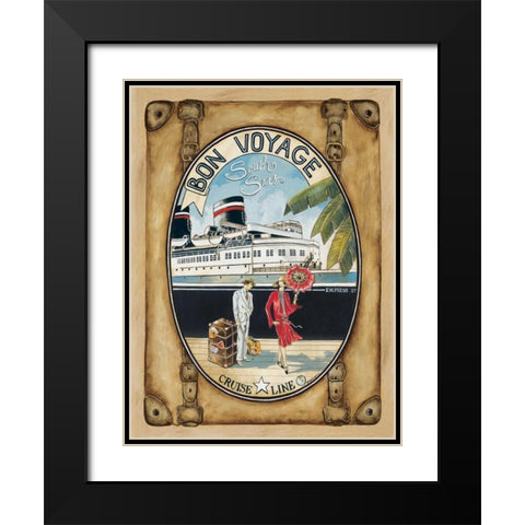 Empress Star Black Modern Wood Framed Art Print with Double Matting by Gorham, Gregory