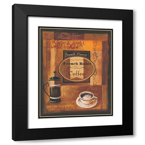 French Classic Black Modern Wood Framed Art Print with Double Matting by Gorham, Gregory