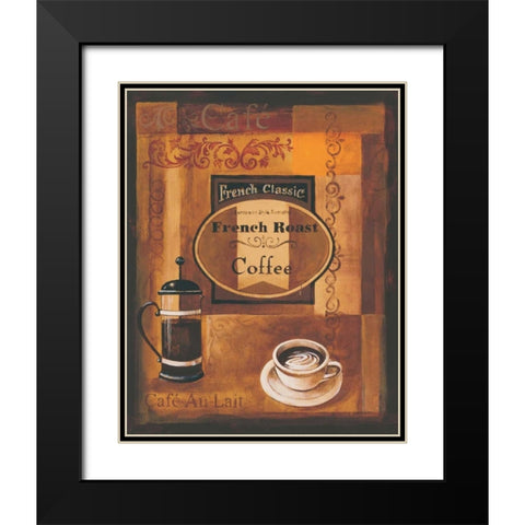 French Classic Black Modern Wood Framed Art Print with Double Matting by Gorham, Gregory