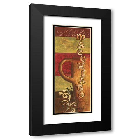 Macchiato Black Modern Wood Framed Art Print with Double Matting by Gorham, Gregory