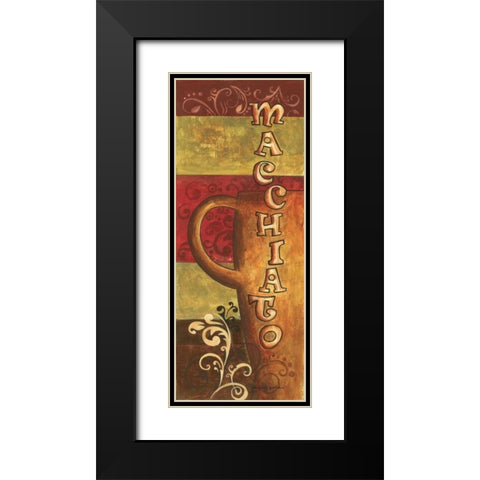 Macchiato Black Modern Wood Framed Art Print with Double Matting by Gorham, Gregory