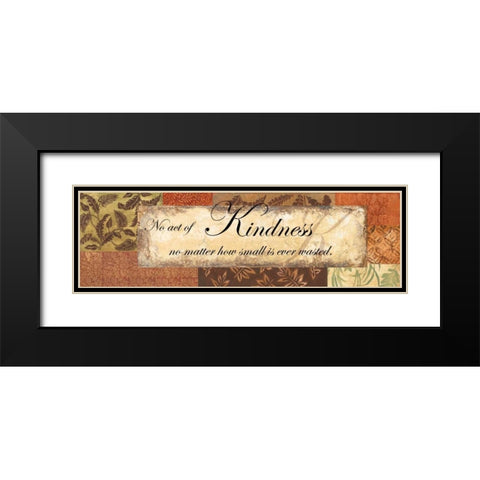 Kindness - special Black Modern Wood Framed Art Print with Double Matting by Gorham, Gregory