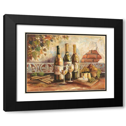 Bountiful Wine I Black Modern Wood Framed Art Print with Double Matting by Gorham, Gregory