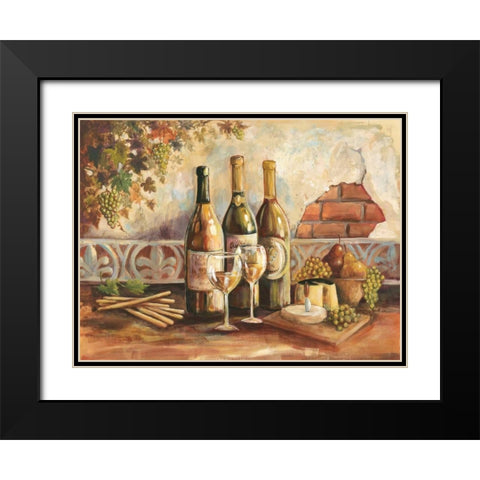 Bountiful Wine I Black Modern Wood Framed Art Print with Double Matting by Gorham, Gregory