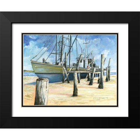 Richard Arnold Black Modern Wood Framed Art Print with Double Matting by Gorham, Gregory